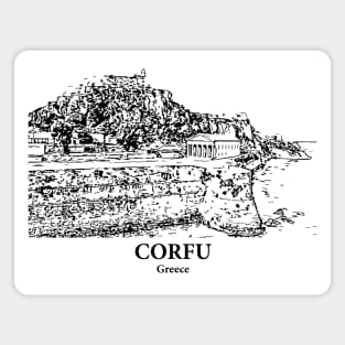 Corfu - Greece Magnet